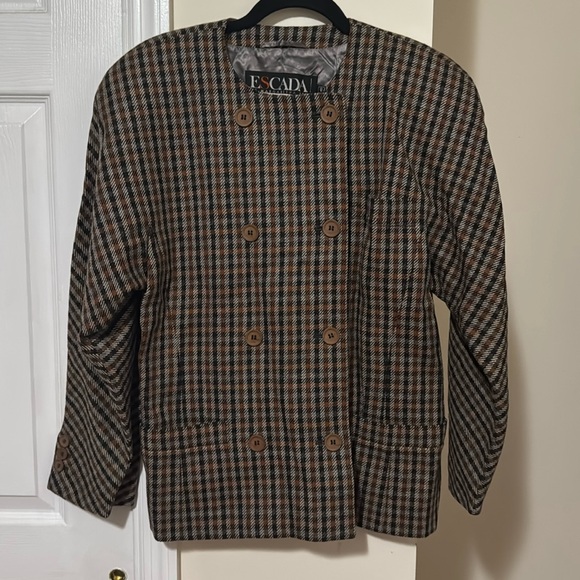 Vintage Escada wool jacket
